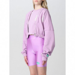 Maglione in cotone viola - M
