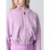 Maglione in cotone viola - M