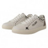 Scarpe da ginnastica casual LOVE in pelle bianca grigia - EU39.5/US6.5