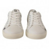 Scarpe da ginnastica casual LOVE in pelle bianca grigia - EU39.5/US6.5
