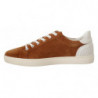 Scarpe da ginnastica basse in pelle scamosciata marrone - EU41/US8
