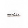 Sandalo in materiale esterno argento - EU37/US7