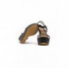 Sandalo in materiale esterno nero - EU36/US6