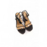 Sandalo in materiale esterno nero - EU39/US9