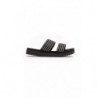 Sandalo in materiale esterno argento - EU36/US6