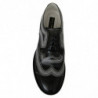 Scarpe derby formali in pizzo bianco in pelle nera - EU44/US11