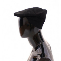 Cappello da baseball con logo in cotone nero Cabbie - 58 CM-M