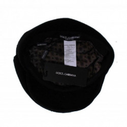Cappello da baseball con logo in cotone nero Cabbie - 58 CM-M