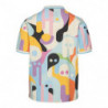 Polo in cotone multicolore - XS