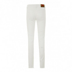 Jeans e pantaloni in cotone bianco - W30