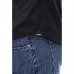 Camicia in poliestere nero - L