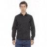 Camicia in cotone grigio - L