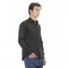 Camicia in cotone grigio - L