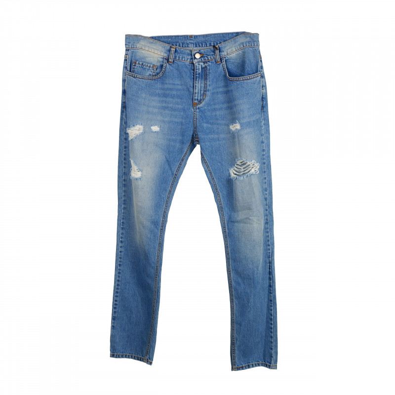 Jeans e pantaloni in cotone blu - W36