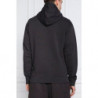 Felpa con cappuccio con dettagli logo in cotone blu scuro - L