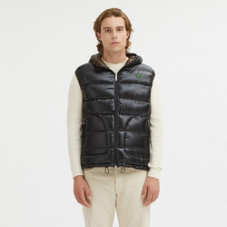 Gilet in nylon marrone - XXL