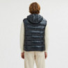 Gilet in nylon blu - XL