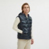 Gilet in nylon blu - XL