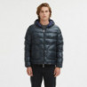 Giacca in nylon blu - L