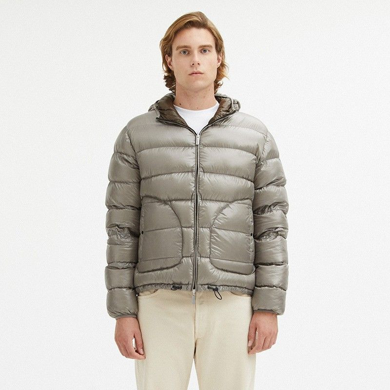 Giacca in nylon grigio - XL