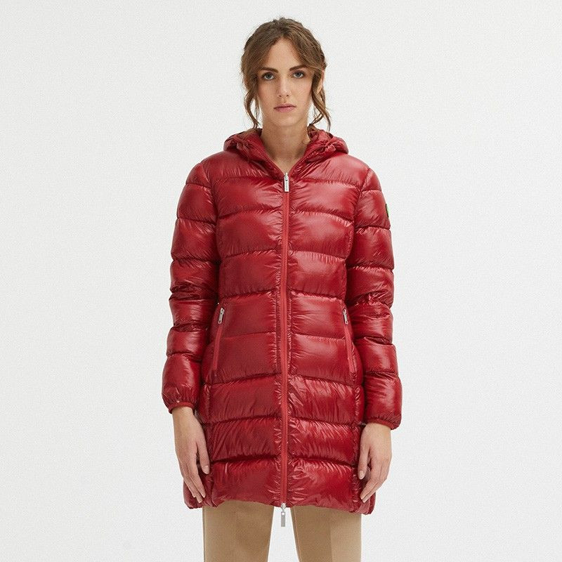 Giacche e cappotto in nylon rosso - S