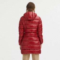 Giacche e cappotto in nylon rosso - S