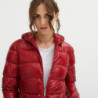 Giacche e cappotto in nylon rosso - S
