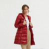Giacche e cappotto in nylon rosso - S