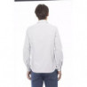 Camicia in cotone grigio - L