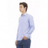 Camicia in cotone azzurro - XL