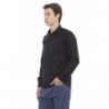 Camicia in cotone nero - L