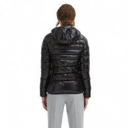 Giacche e cappotto in nylon nero - L