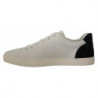 Scarpe da ginnastica basse in pelle bianca nera - EU39.5/US6.5