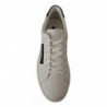 Scarpe da ginnastica basse in pelle bianca nera - EU39.5/US6.5