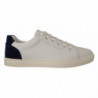 Sneakers basse in pelle bianca blu - EU39/US6