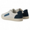 Sneakers basse in pelle bianca blu - EU39.5/US6.5