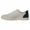 Sneakers basse in pelle bianca blu - EU39.5/US6.5