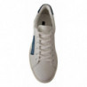 Sneakers basse in pelle bianca blu - EU39.5/US6.5