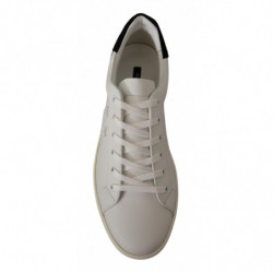 Sneakers basse in pelle scamosciata bianca - EU39/US6