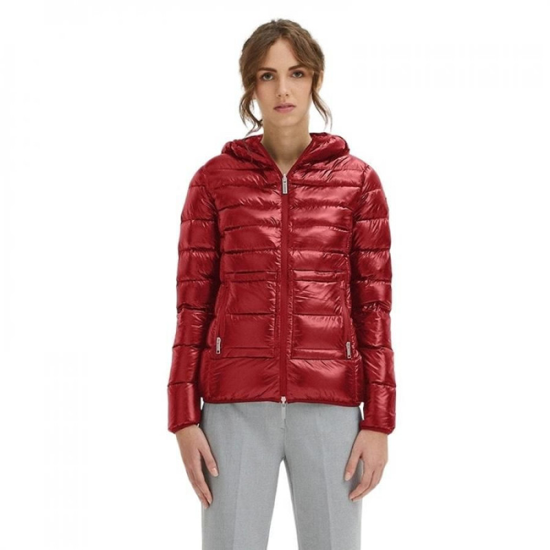 Giacche e cappotto in nylon rosso - M