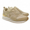 Sneaker In Eco Tessuto Beige - EU35/US5