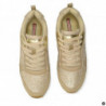 Sneaker In Eco Tessuto Beige - EU35/US5