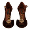 Scarpe sandali forma cuore Coppar Devotion marroni - EU40.5/US10