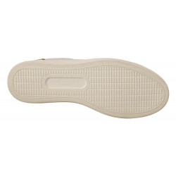 Sneakers basse in pelle oro bianco - EU35/US4.5