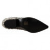 Stivali da cowgirl camoscio nero strass cristalli - EU40/US9.5