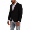Blazer nero monopetto slim fit a due bottoni - IT48 - M