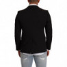 Blazer nero monopetto slim fit a due bottoni - IT48 - M