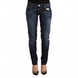 Jeans skinny in denim a...