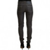 Jeans slim fit in denim skinny a vita bassa neri - W26 - IT40