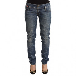 Jeans skinny denim cotone...